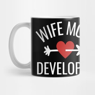 Wife Mom Developer GIft Idea Mug